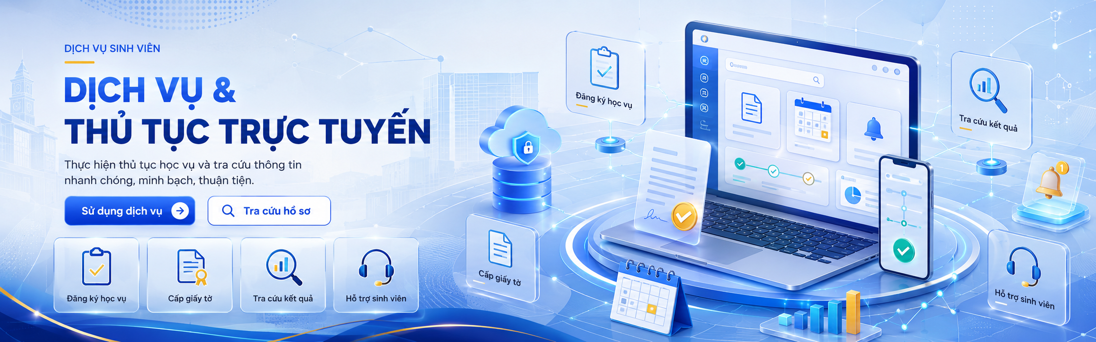 Banner thông tin số 2 của Phòng Đào tạo
