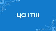 LỊCH THI